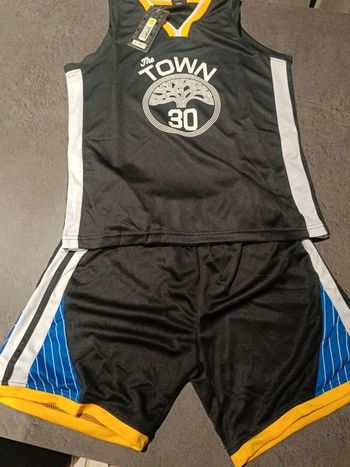 Tenue NBA golden state warriors Stephen Curry noir t26