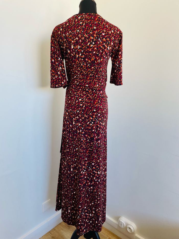 🌸 Sublime Robe longue. Motifs Léopard. Taille unique. - photo numéro 6