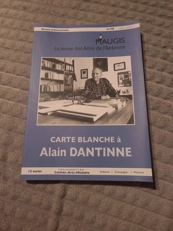 Carte blanche à alain dantinne