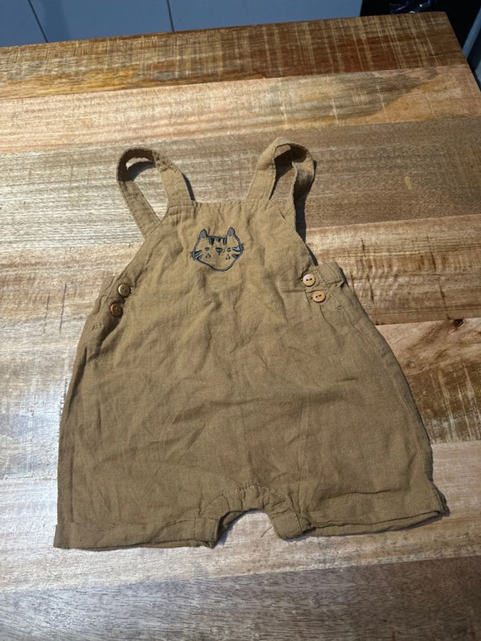 Salopette shorts