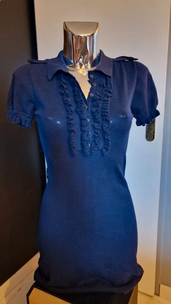 Robe Pull bleu nafnaf - photo numéro 2