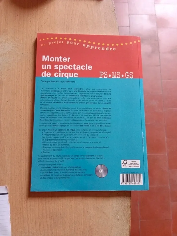 Livre Monter un spectacle de cirque Retz - photo numéro 2