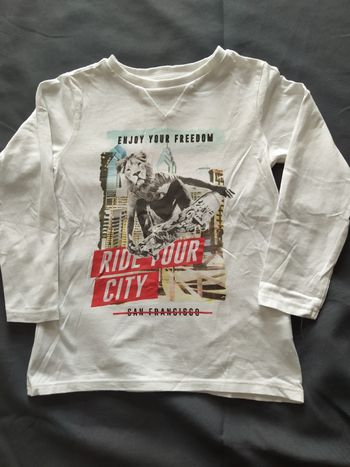 Ter shirt manche longue Lion