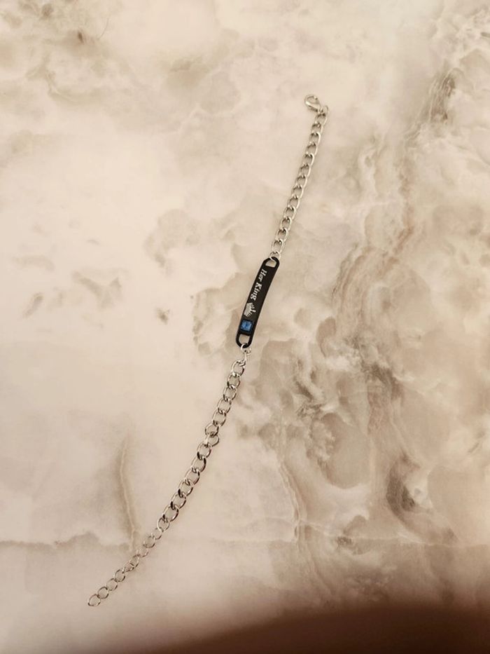 Bracelet en acier inoxydable pour hommes - photo numéro 2