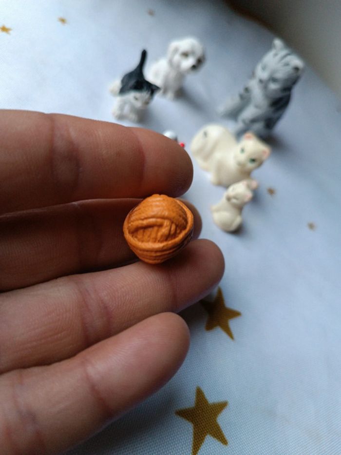 Animaux animal pet cat kitten Kitty pocket chat chien dog mattel kinder puppies blanc gris - photo numéro 2