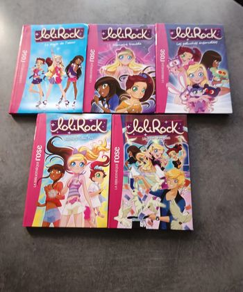 Lot de 5 livres lilirock