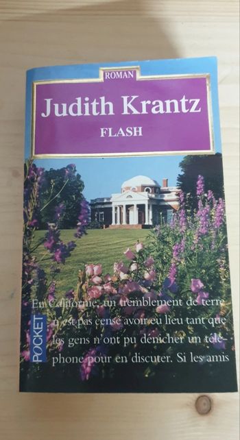 Livre Judith Krantz Flash