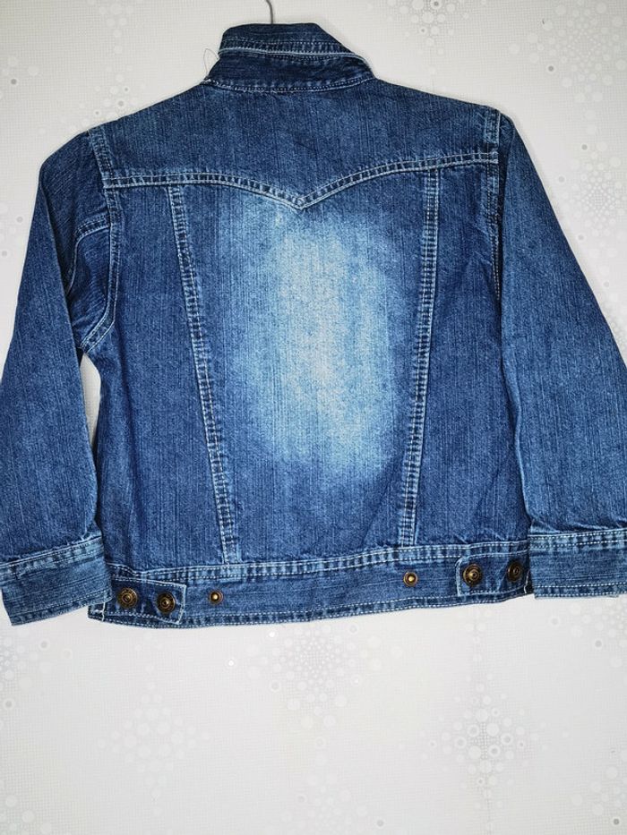 D3620 - veste en jeans garçon 6 ans - photo numéro 2