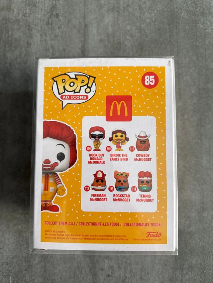 Funko Pop McDonald’s 85 Ronald McDonald Diamond Collection – BoxLunch Special Edition - photo numéro 3
