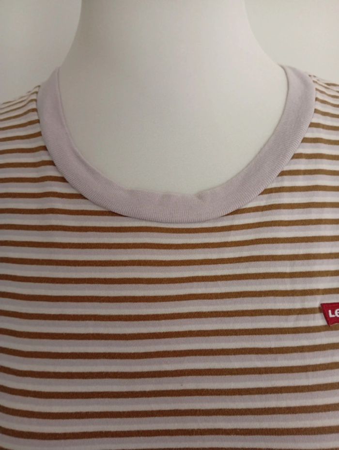 LEVI'S - tee-shirt à rayures taille M | vintage - photo numéro 7