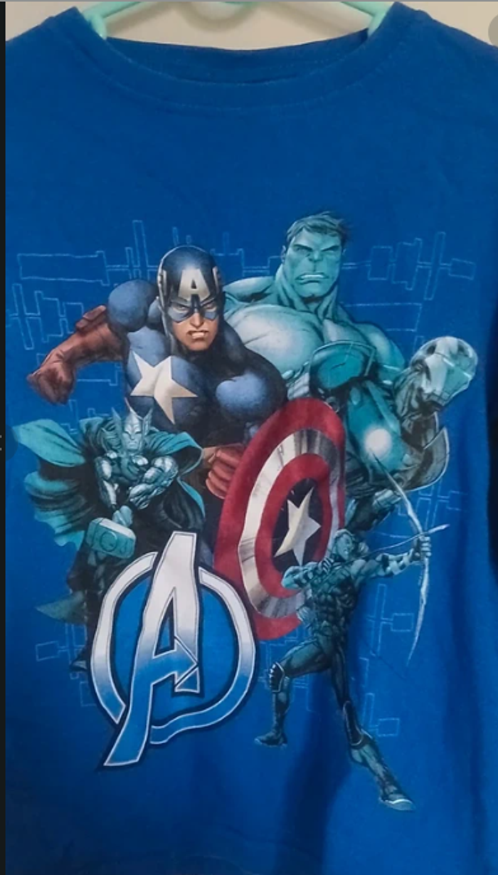 T-shirt Marvel Avengers 6 ans - photo numéro 2
