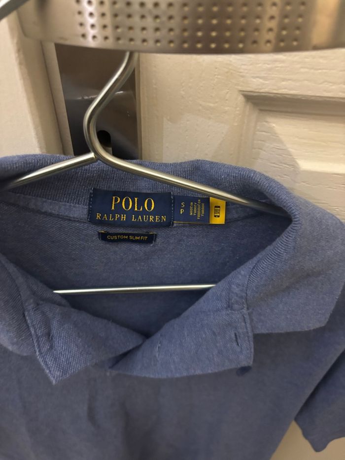 Polo Ralph Lauren bleu - photo numéro 3