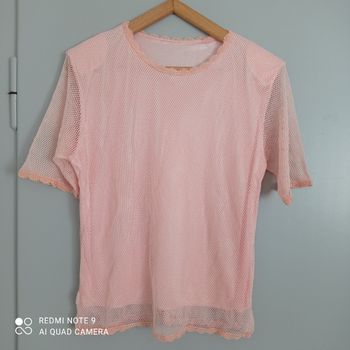 T-shirt abricot t38/40