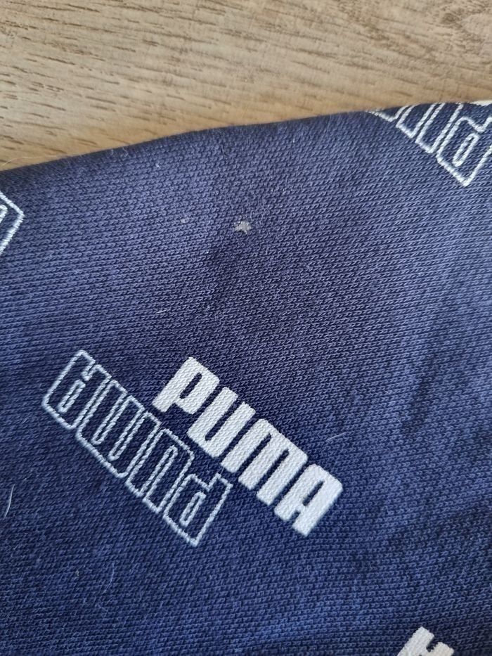 ​Ensemble jogging/survêtement Puma bleu marine veste zippée à motifs - Taille 2-3 ans Tres bonne etat - photo numéro 2