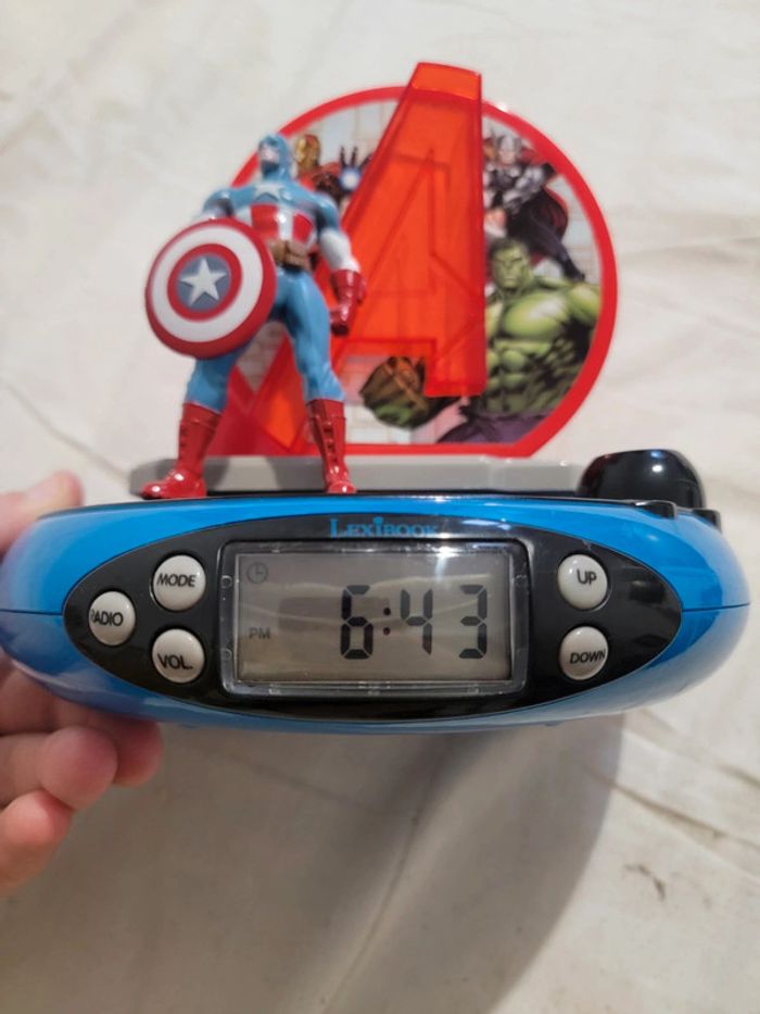 Radio réveil avengers - photo numéro 2