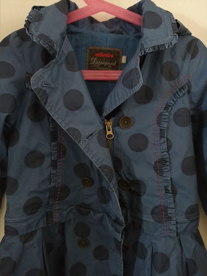 Parka 2 en 1 pois Catimini 3 ans - photo numéro 4