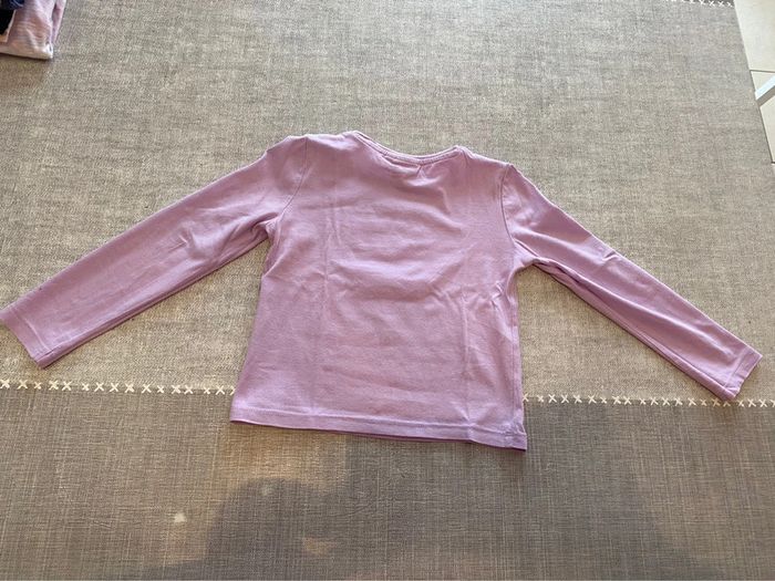 T shirt manches longues reine des neiges 4 ans - photo numéro 4