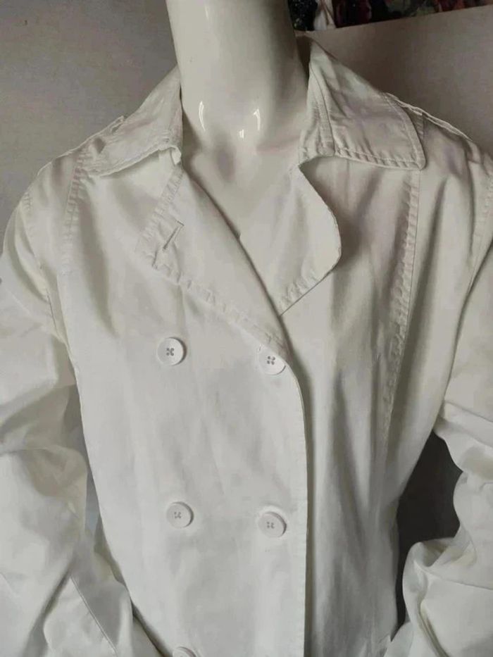 Trench blanc - photo numéro 3