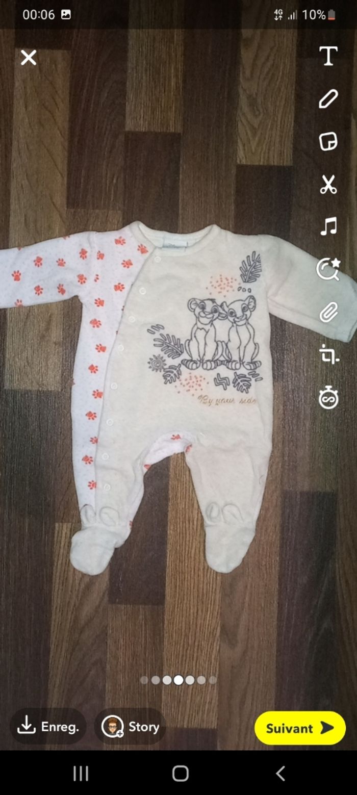 Lot bebe fille 0-1m - photo numéro 5