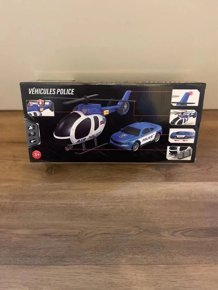 WDK - Coffret 2 véhicules de Police - 3 ans et plus - photo numéro 2