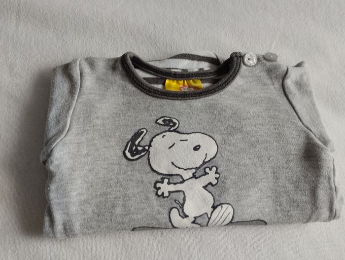 Bodie t-shirt Snoopy taille 6 mois - photo numéro 2