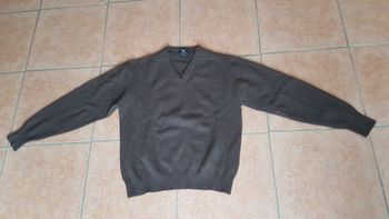Pull hiver homme 42-44 marron Ch. K. Williams