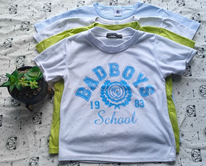 Lot de tee-shirt de taille 6 ans