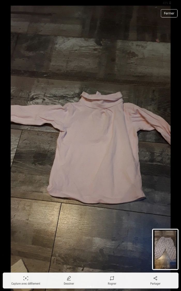 Lots de 6 vêtements en 12mois - photo numéro 6