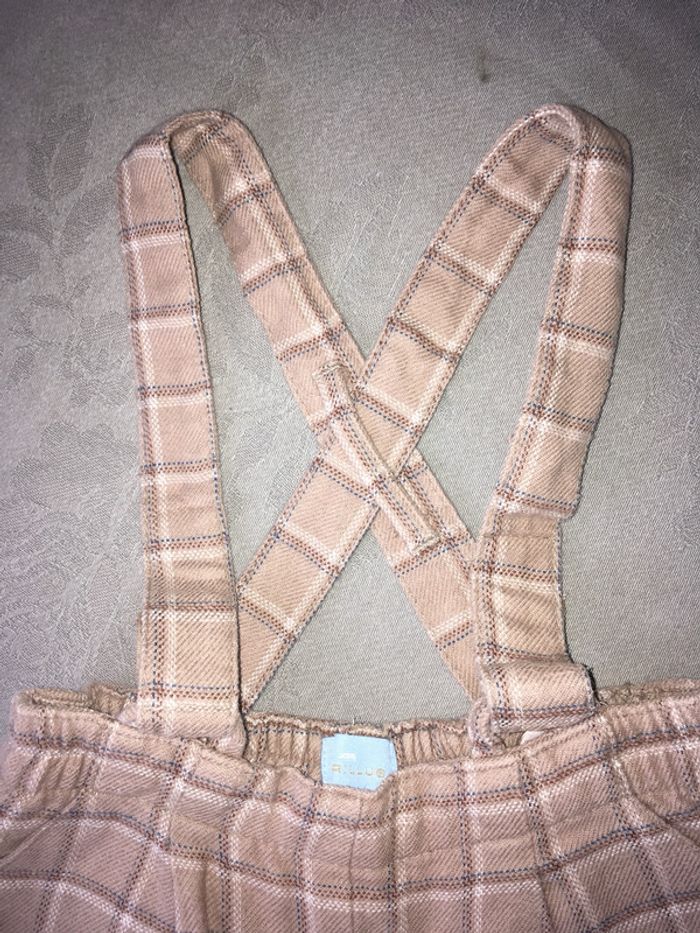 Pantalon-knickers à bretelles croisées dos, Cyrillus 9 mois - photo numéro 2
