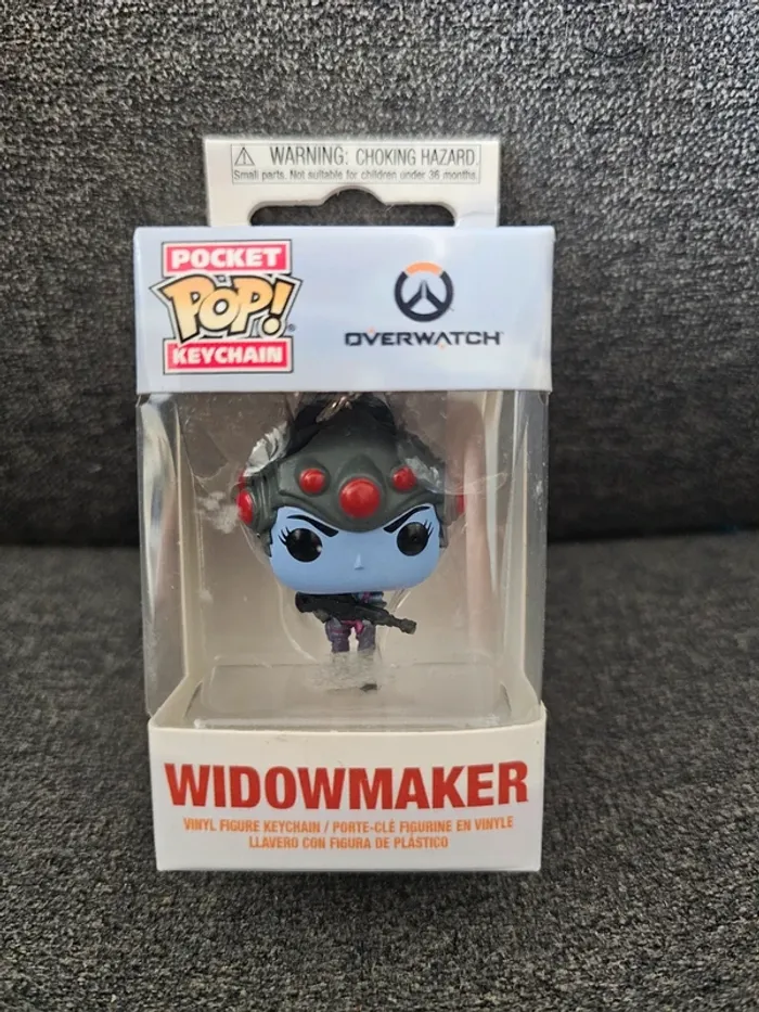 Widowmaker Overwatch Pocket Pop Keychain