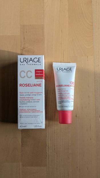 Uriage crème teinté anti rougeurs