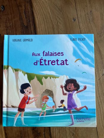 Livre aux falaise d’êtretat