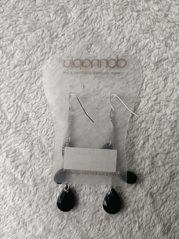 Boucles d'oreilles donnapiù antiallergique, sans nickel - photo numéro 2