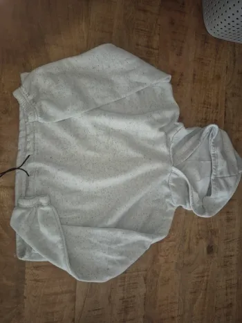 Sweat a capuche gris