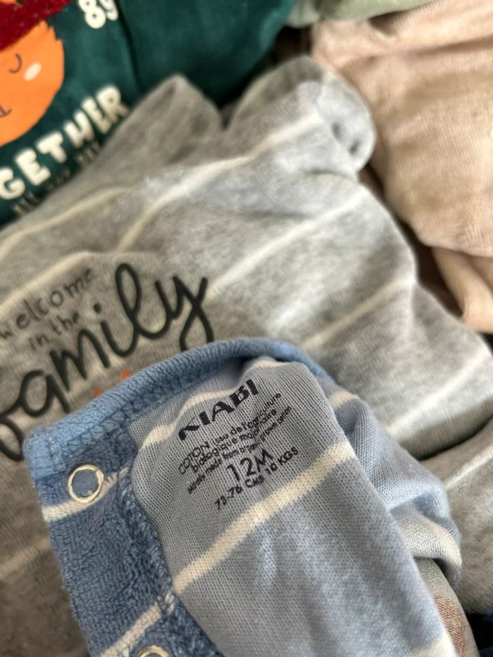 Lot de 7 pyjamas velours - photo numéro 4