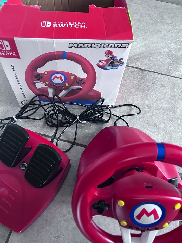 Volant switch, Mario kart