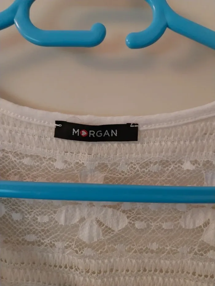 Robe dentelle blanche Morgan - photo numéro 2