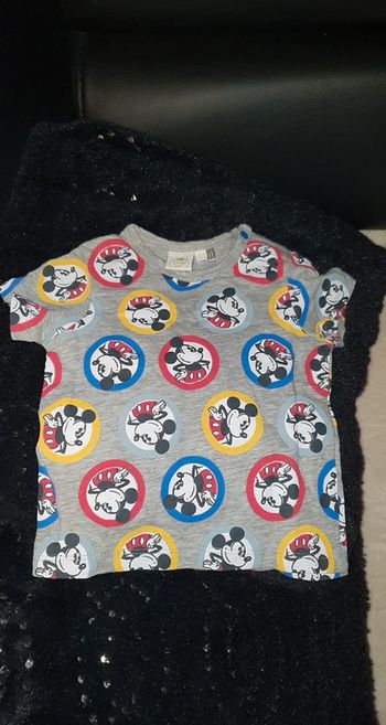 T shirt mickey 6 mois garçon