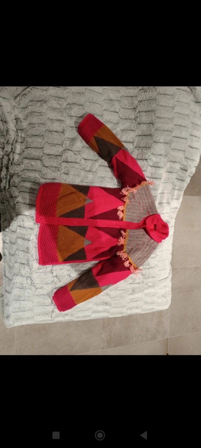 Gilet chaud - pull - manteau 6 ans catimini