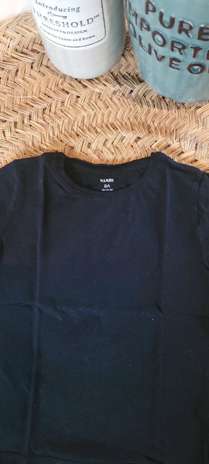 T shirt basic enfants Taille 8 ans - photo numéro 3