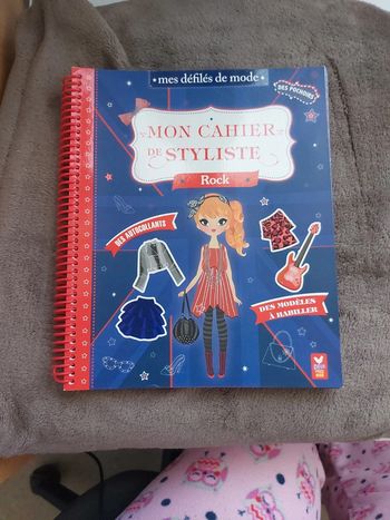 Mon cahier de styliste rock