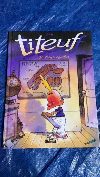 BD titeuf dieu le sexe et les bretelles