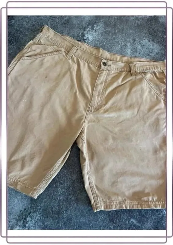 Short workwear homme Faded Glory 40x30 Pantaloncini carpentiere uomo Zimmermannsshorts Herren - photo numéro 2