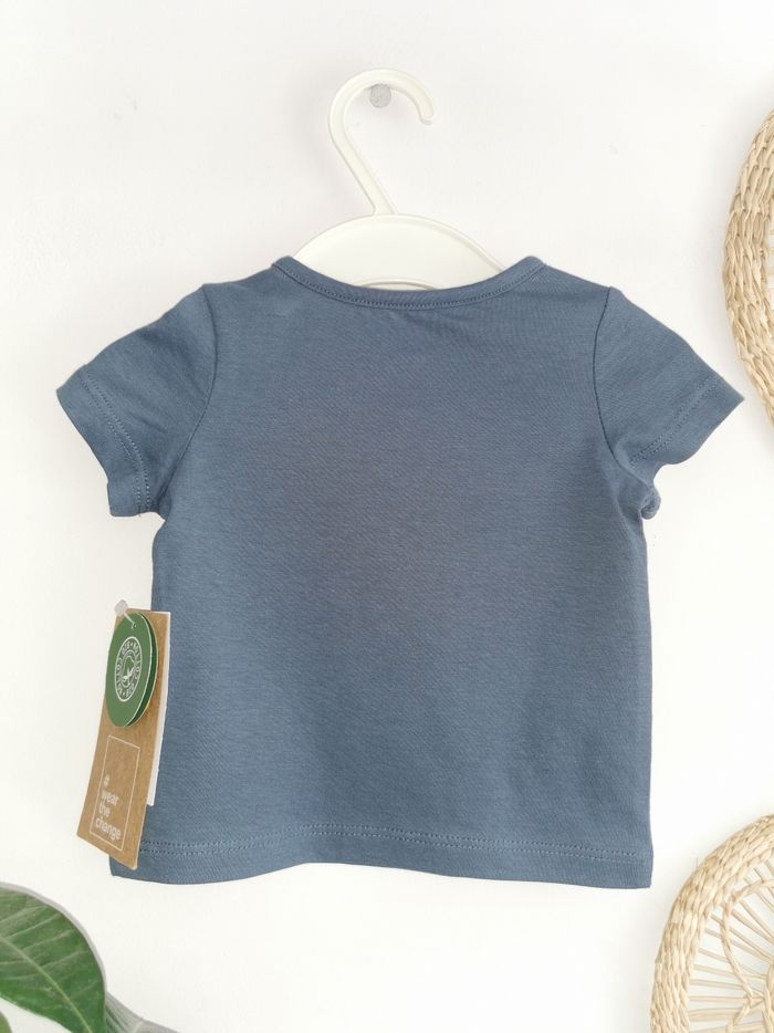 Lot de 3 Tee-shirts C&A Imprimé tortues 2/3 Mois - photo numéro 8