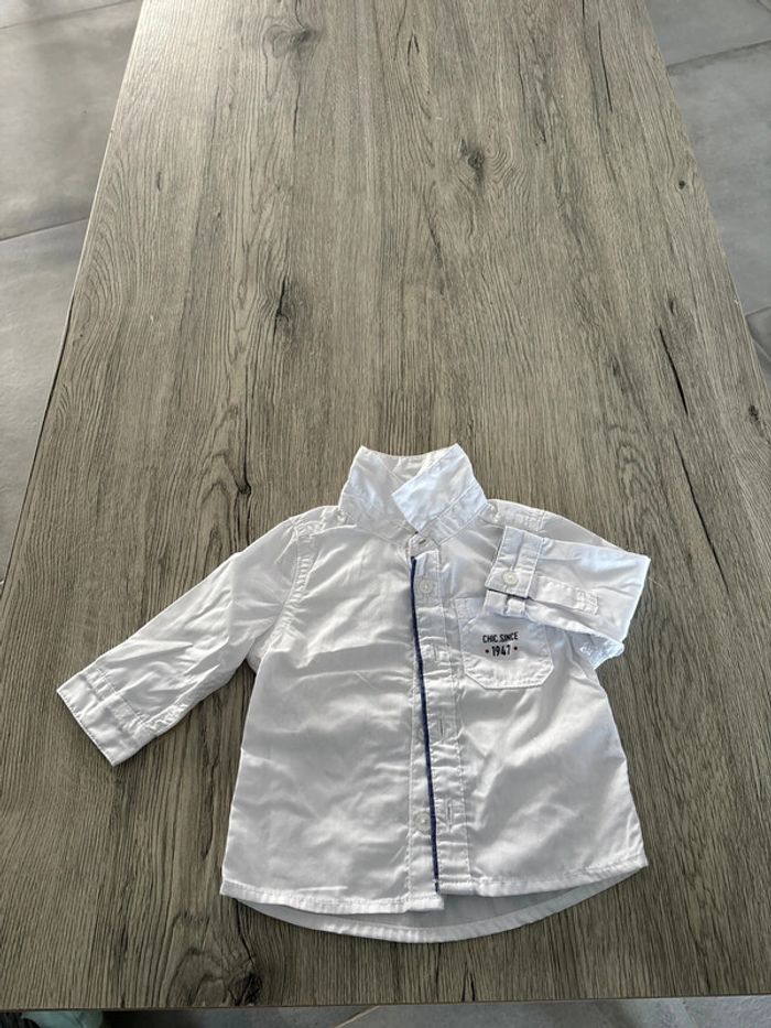 Chemise manches longues