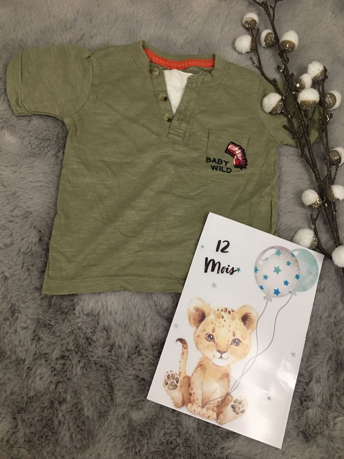T shirt 12 mois