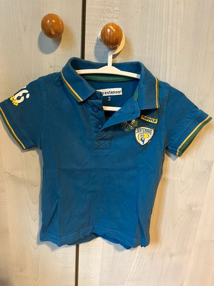 Polo bleu