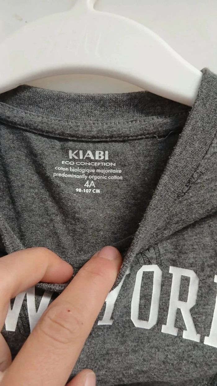 T shirt kiabi 4 ans - photo numéro 2
