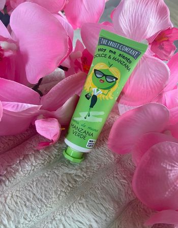 Crème hydratante main pomme verte