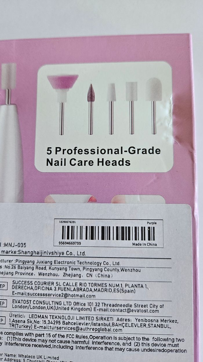 Ensemble manucure électrique- Neuf - photo numéro 2